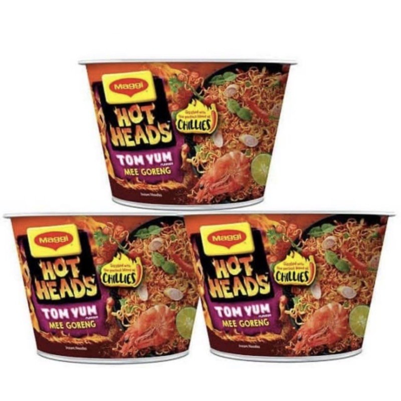 Maggi mie Pedas Giler Tom Yummz cup
