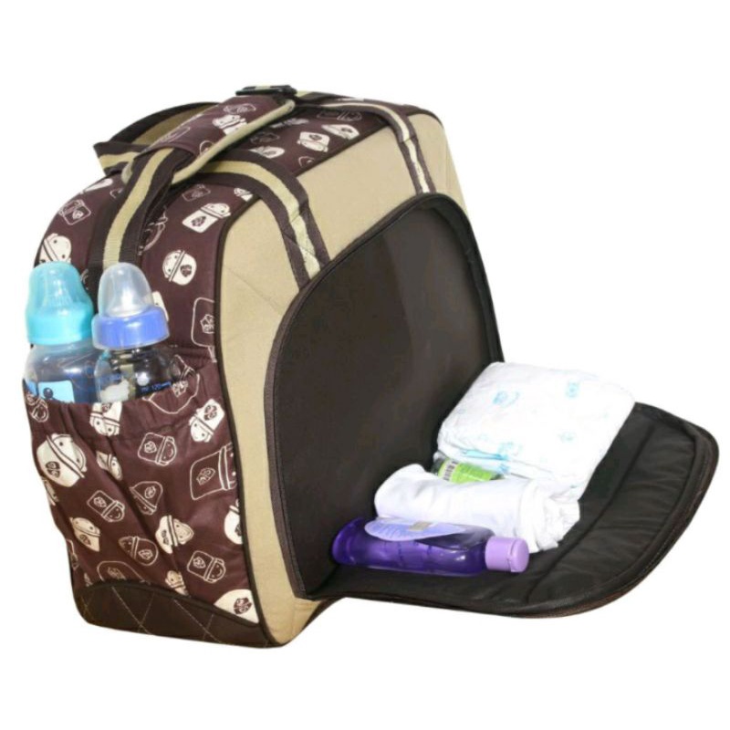 TAS BESAR FAMILY | TAS BAYI BABY SCOTS | TAS BAYI BESAR KECIL BABY SCOT BABY FAMILY | DIAPER BAG PRINT