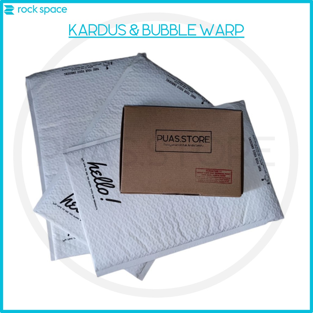 

BUBBLE WRAP & KARDUS PELINDUNG TAMBAHAN