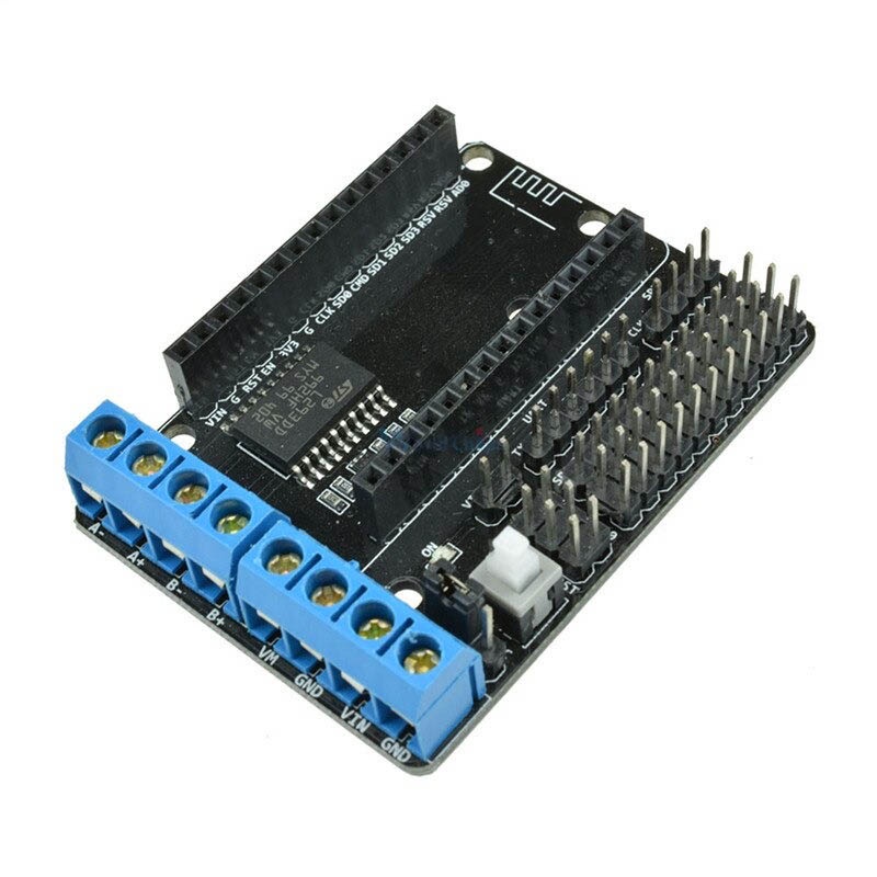 Development Kit NodeMCU + Motor Shield ESP12E WIFI DIY