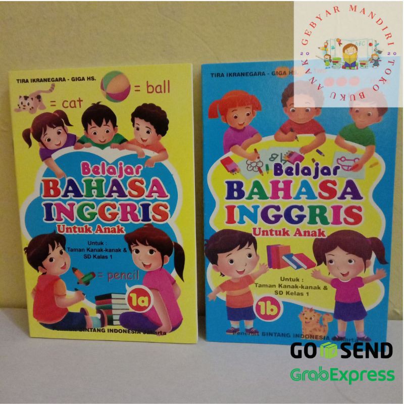 Buku Belajar Bahasa Inggris Jilid 1 untuk Anak PAUD TK dan Pra SD-0