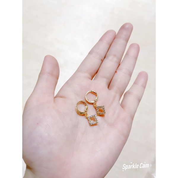 anting xuping lapis emas