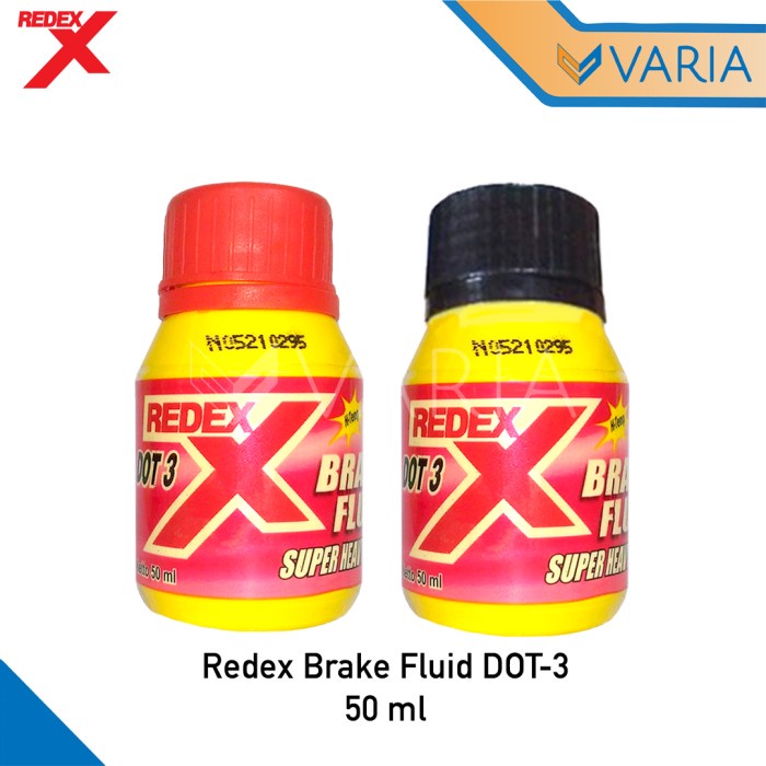 Redex Brake Fluid DOT-3 50 ml Oli Minyak Cairan Rem Mobil Motor