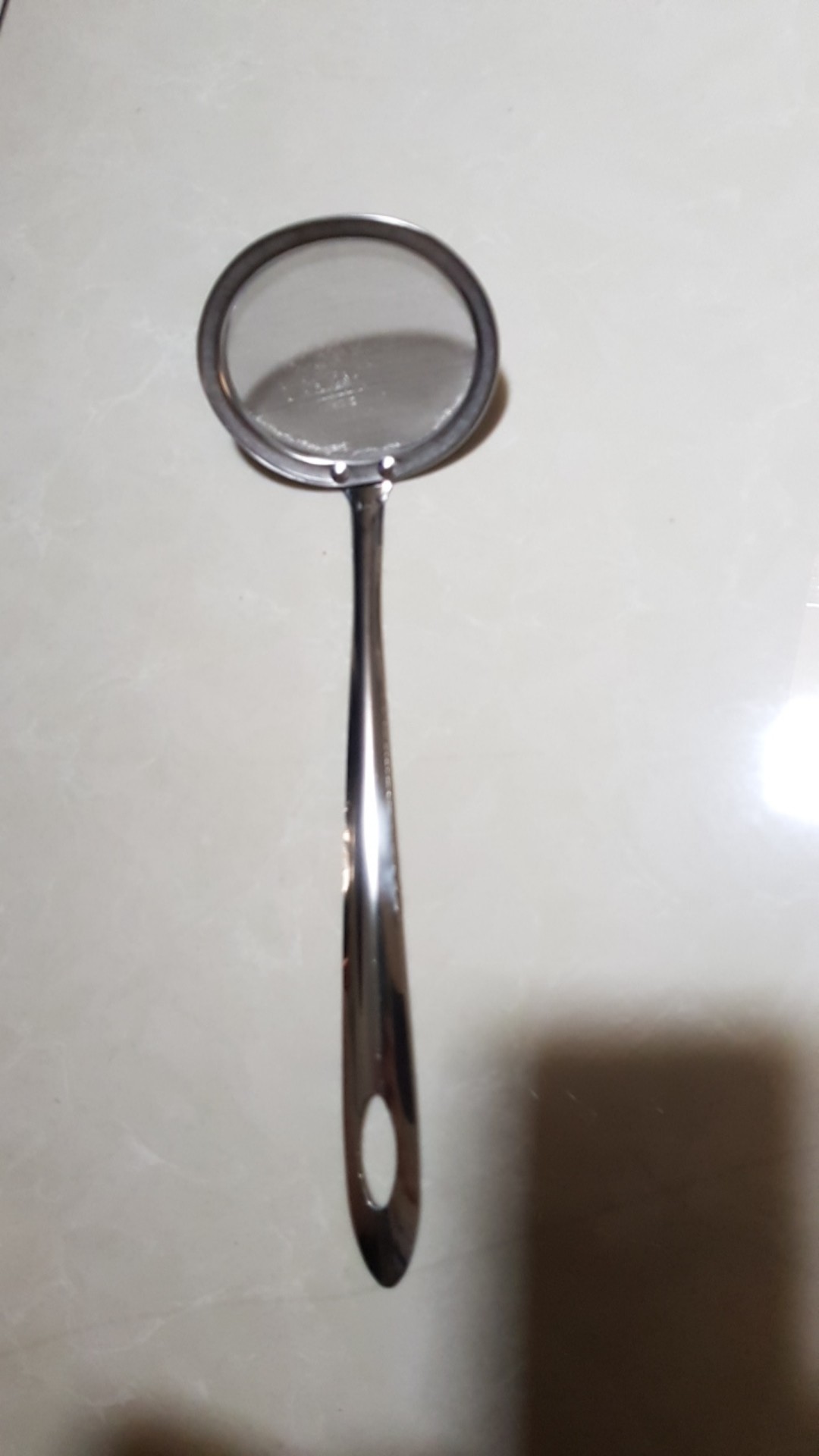 Sendok Sup Jepang Super Tebal Dengan Filter Mesh Percolator Minyak Lemak