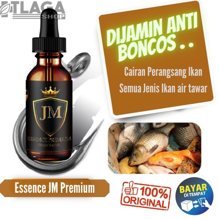 promo Essence Essen JM Premium Gold Cairan umpan ikan air tawar cod