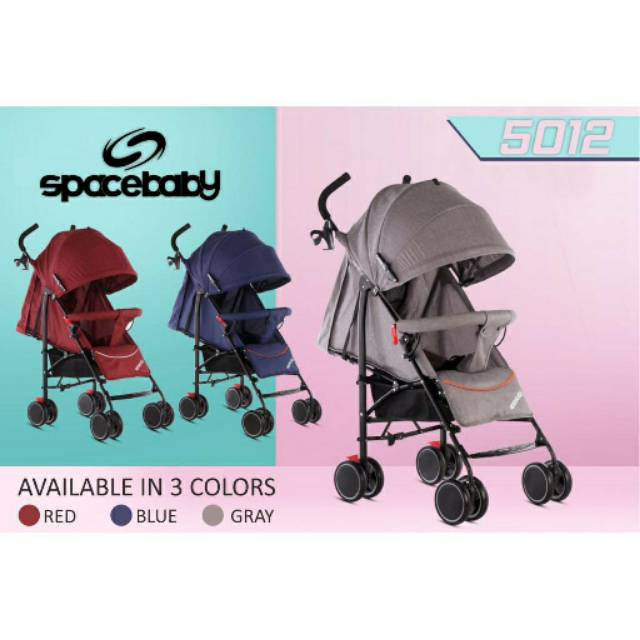 STROLLER SPACE BABY 5012 / KERETA DORONG BAYI