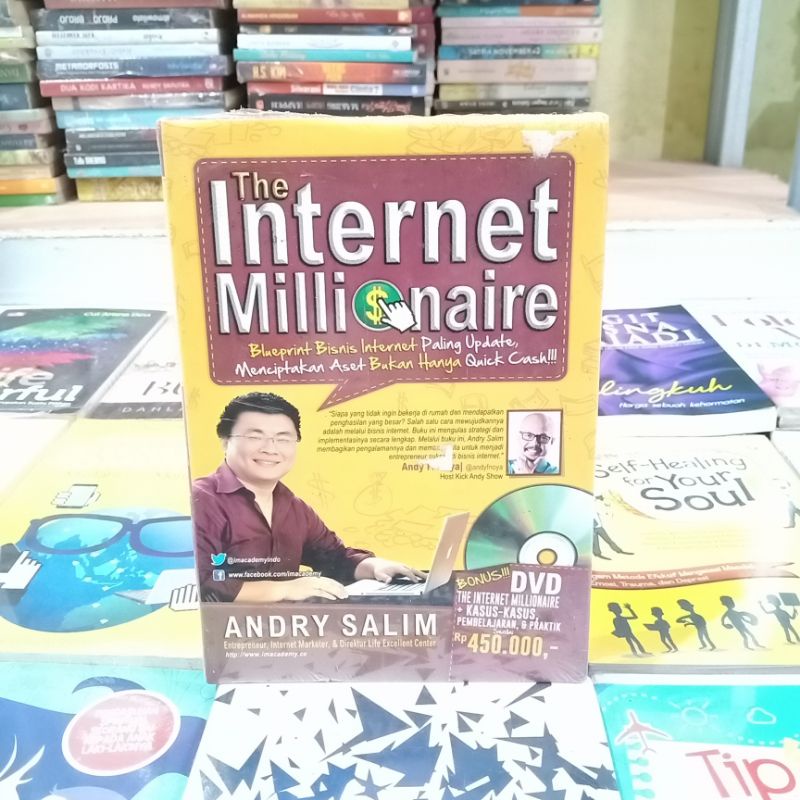 obral Buku bacaan motivasi murah // inspirasi // pengembangan diri // bisnis // investasi // self healing // kesehatan // kecantikan // enterpreneur // undang undang // narkotika // tradisi ruwatan // consuming//-Internet millionaire