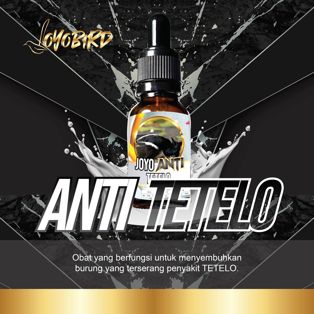 Obat Burung Tetelo , anti syaraf , anti saraf | Joyo Anti Tetelo 15 ml