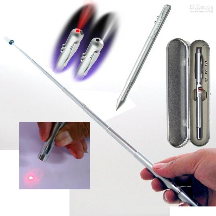 

#####] Laser Pen Pointer 6 in 1 Presentasi Antena Bulpen Senter Alat Tulis Ba
