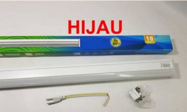 LAMPU TL NEON T5 LED 6 WATT 30 cm TUBE WARNA - WARNI