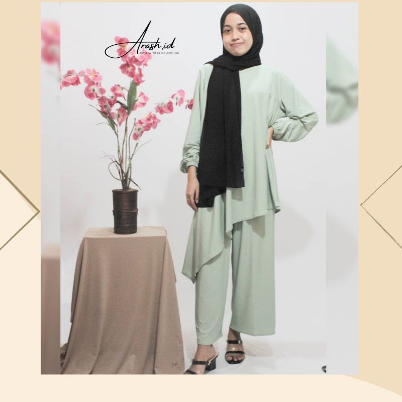 AZURA SETELAN BAJU&CELANA KULOT# BAJU SETELAN CELANA KULOT