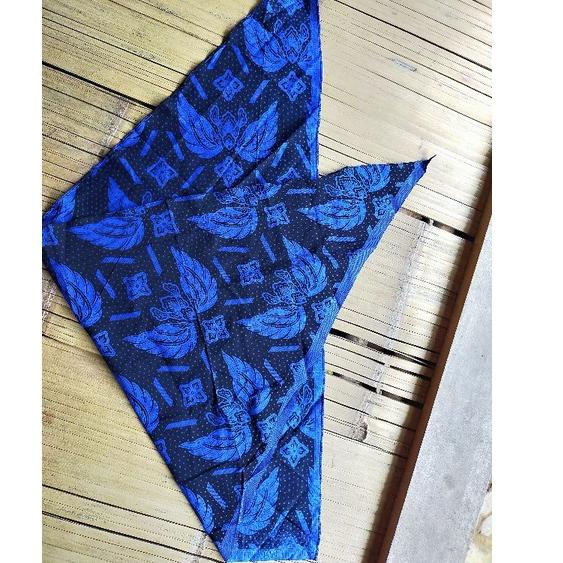 Jual Modern Ikat Kepala Lomar Baduy Batik Wana Biru Ukuran Cm