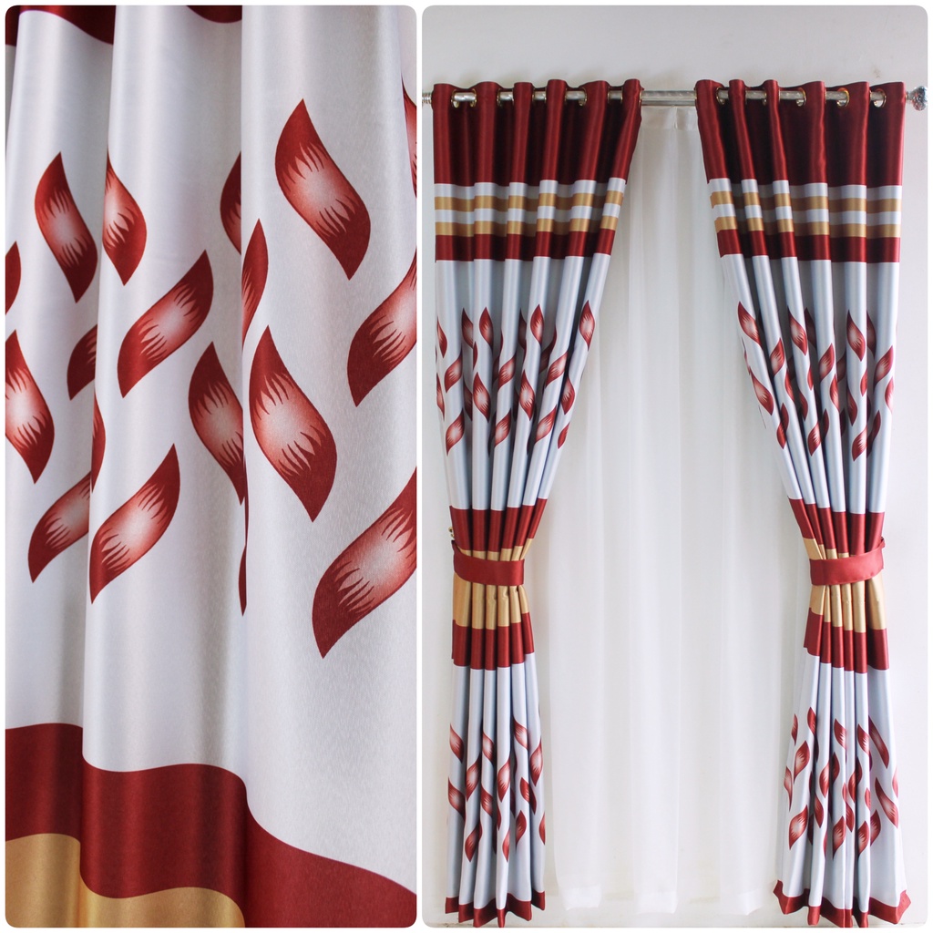 Gorden Black Out Minimalis Tirai Pintu Dan Jendela Terbaru 2021 Model Ring