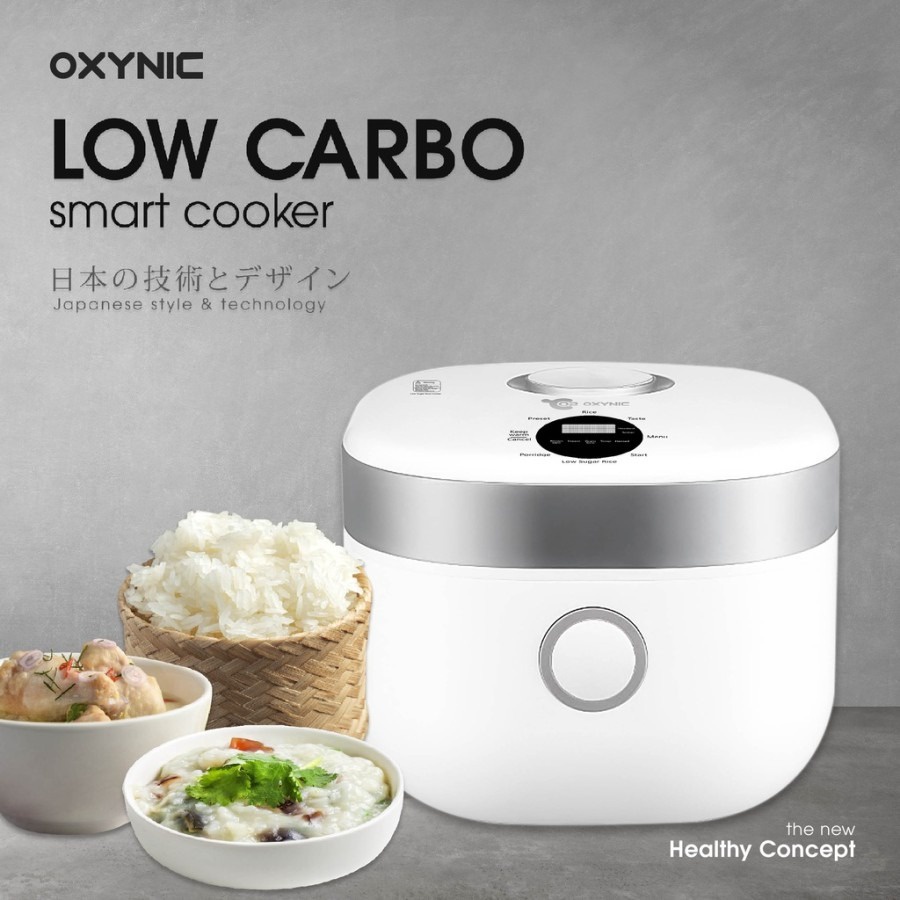 Oxynic Smart Cooker Low Carbo 4L 600 W Touchscreen 1.8 Liter