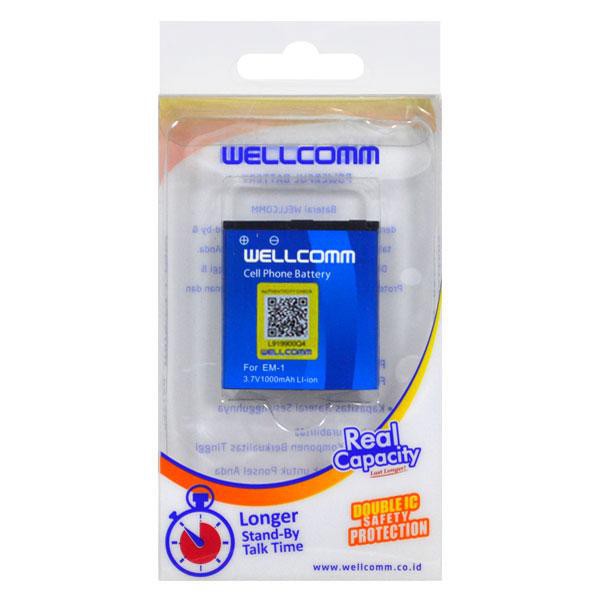 Baterai Wellcomm EM1