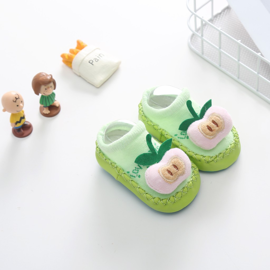 LittleAaron KAOS KAKI NICE APPLE Bayi AntiSelip/ Kaos Kaki Bayi Korea