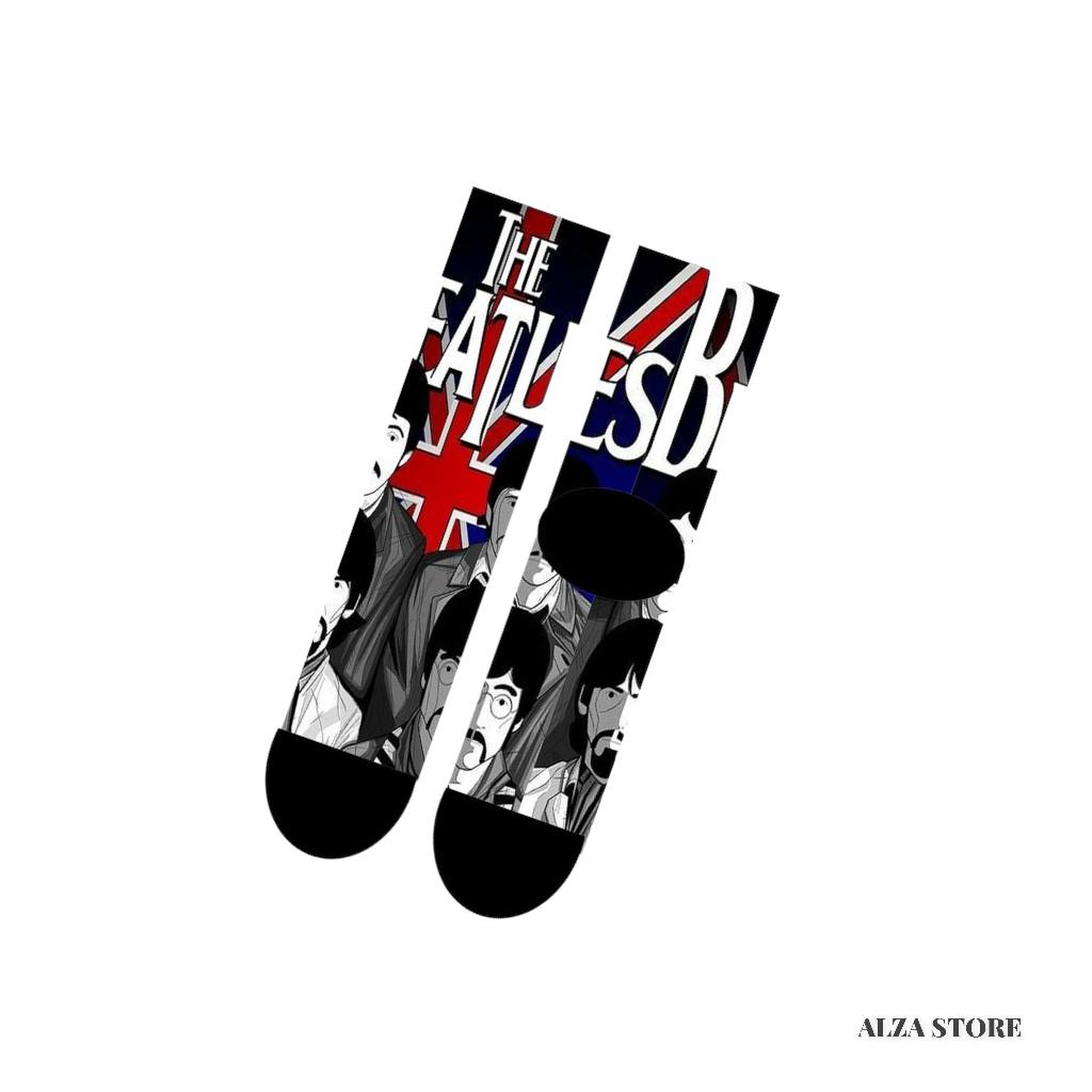 Kaos Kaki Full Print / Oldschool / Motif / Skate Panjang ALZA STORE L27