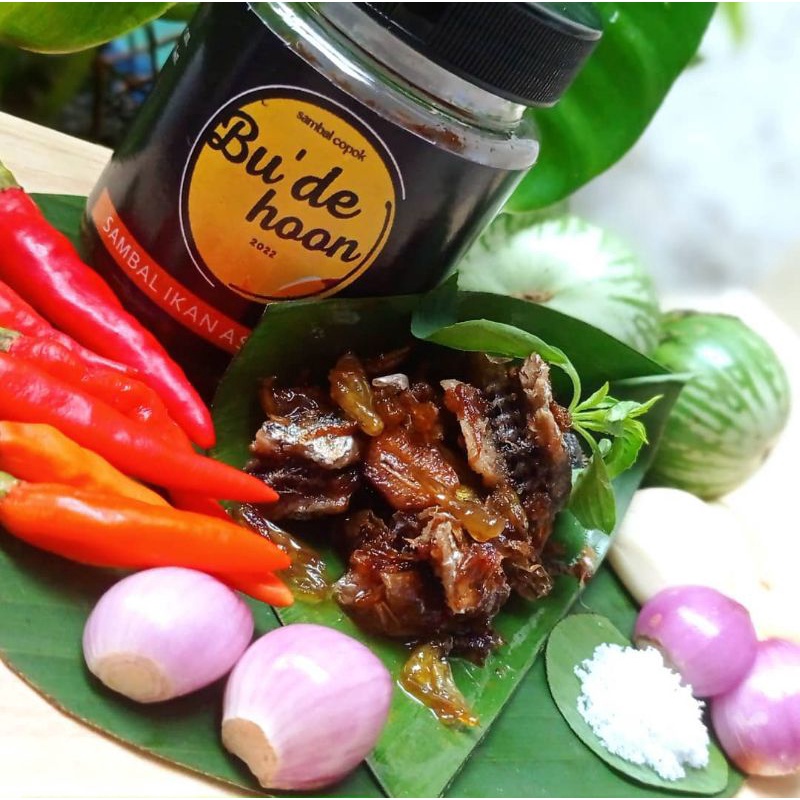 

Sambel / Sambal ikan asin (peje) khas lombok