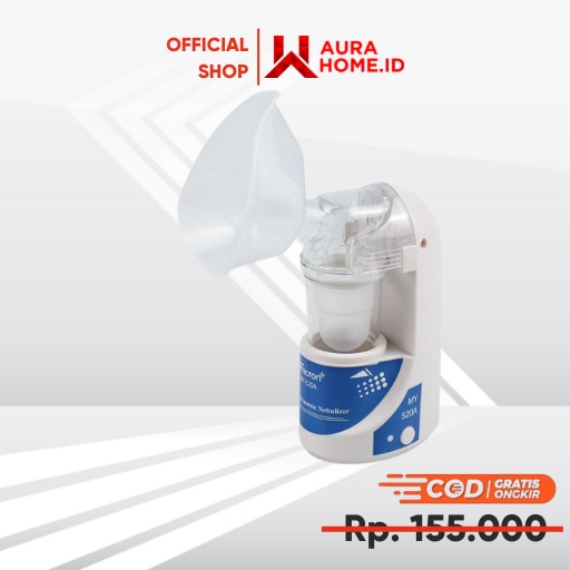 Terapi Pernapasan Ultrasonic Inhale Nebulizer / Nebulizer Inhalasi Pernafasan Nebul Portable Alat Ba