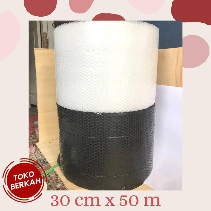 

Bubble Wrap Eceran Murah Ukuran 30cm x 50m