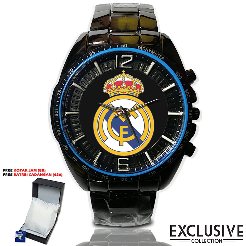 (Istimewa Bossque) Jam REAL MADRID Rantai Sport