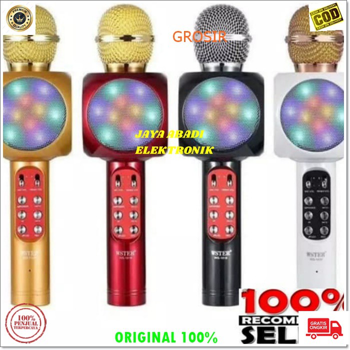 J123 MIC MIK BLUETOOTH MUSIK USB MP3 SMULE MAGIC KARAOKE NARSIS ECHO MUSIC MICROPHONE VOCAL KTV CAS CASAN BLUETOTH WIRELESS SPEAKER MINI J123  wster mic bluetooth mik wireless magic karaoke narsis usb mp3 smule audio wireles echo lampu led mi