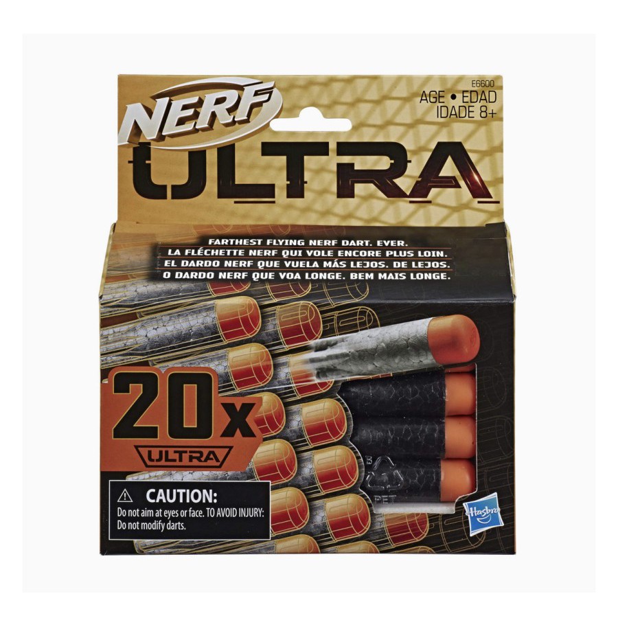 NERF ULTRA DART 20x FARTHEST FLYING NERF DART PELURU ORIGINAL HASBRO