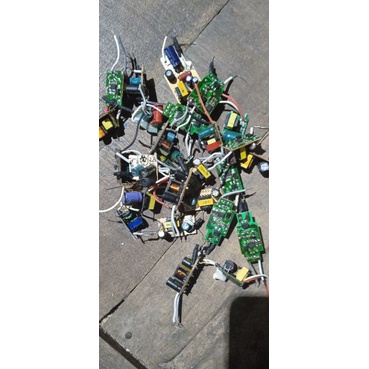 driver/mesin lampu LED 7-9watt on merk campur