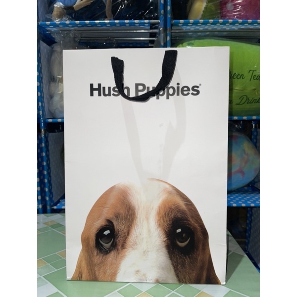 Tas Paper Bag Hush Puppies baru besar tebal