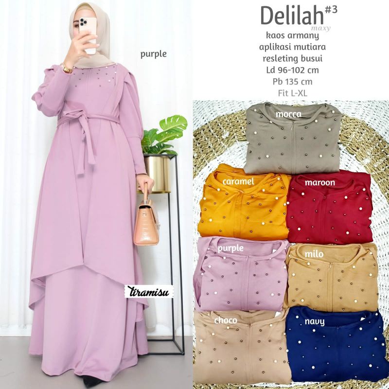 pesanan 3 baju gamis reseller