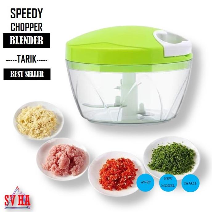 @@@@] Speedy Chooper Blender Tarik Tangan Manual Mini Cutter Mixer Blender