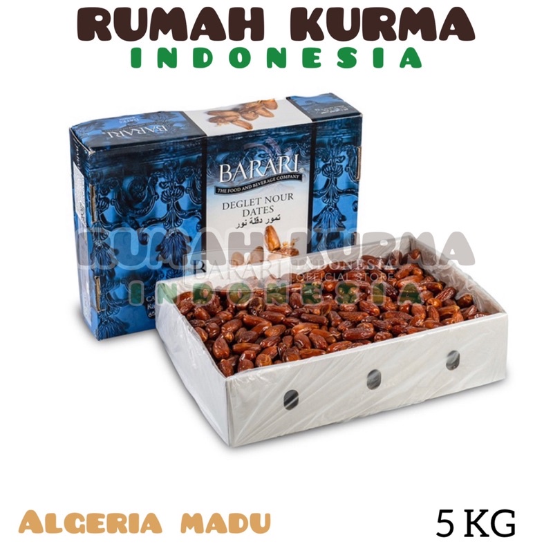 

Kurma Barari Algeria Madu 5 Kg BPOM ORIGINAL