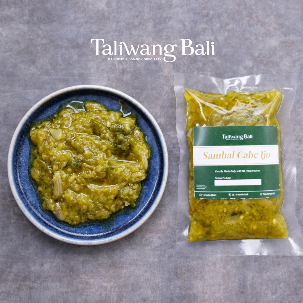 

Sambal Cabe Ijo - Tanpa Bahan Pengawet