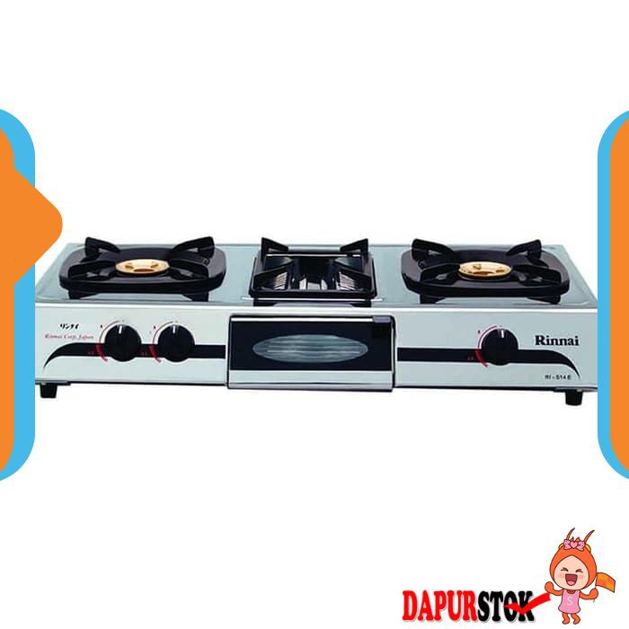 RINNAI Kompor Gas 3 Tungku RI-514E
