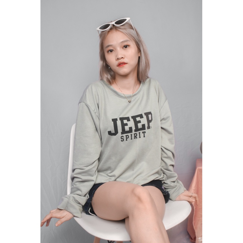 RX Fashion - Sweater Wanita / Sweater Jeep Spirit Oblong / SWEATER SENSIBLE CHOICE -R1