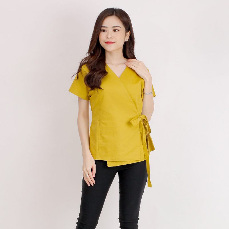 Blouse Fashion Wanita BV BA278 /Atasan Polos Wanita