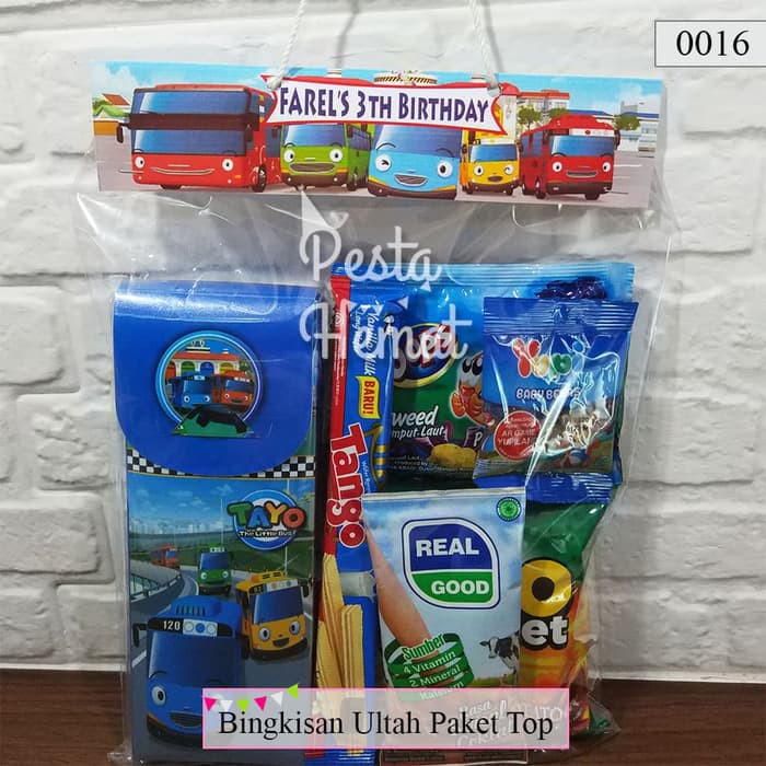 

DISKON BINGKISAN ULANG TAHUN / PAKET SNACK ULANG TAHUN ANAK / SOUVENIR ULTAH !!!!!!