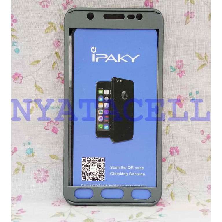 NEW CASE PROTECT 360 SAMSUNG J5 2016 J510 SLIM HARD/IPAKY/FULL BODY/CASING - HITAM MILENIA