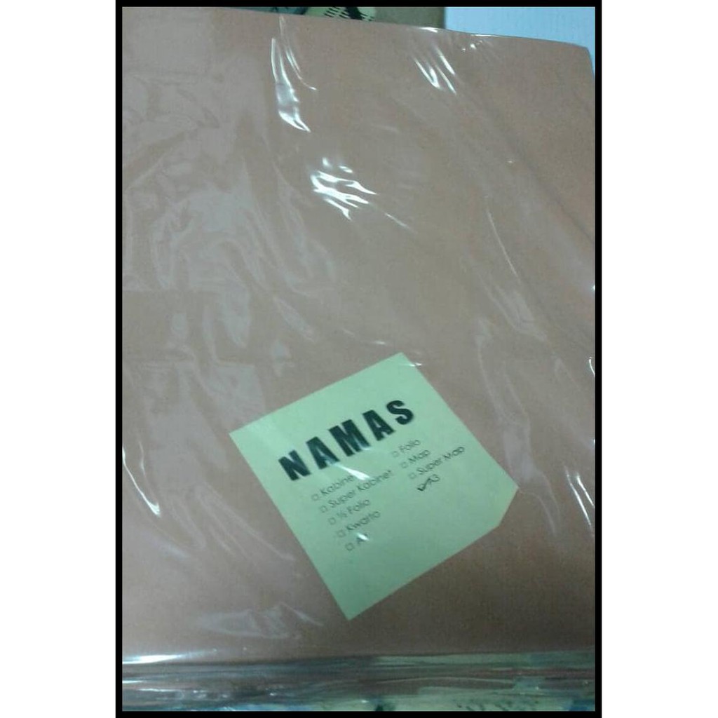 

Kualitas Terbaik Namas. Amplop Coklat Ukuran A3. - Cokelat Muda