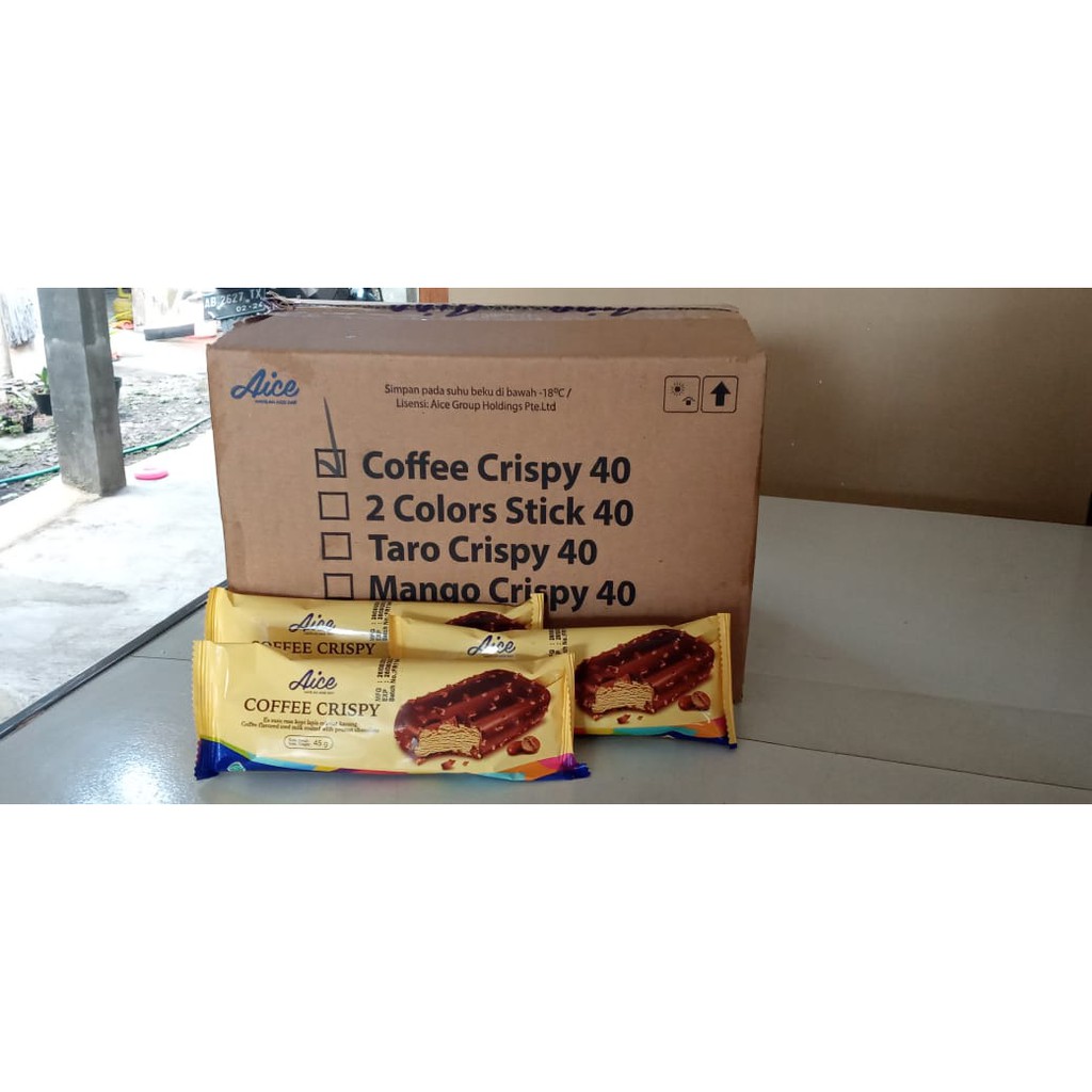 Es Krim Aice Coffee Crispy