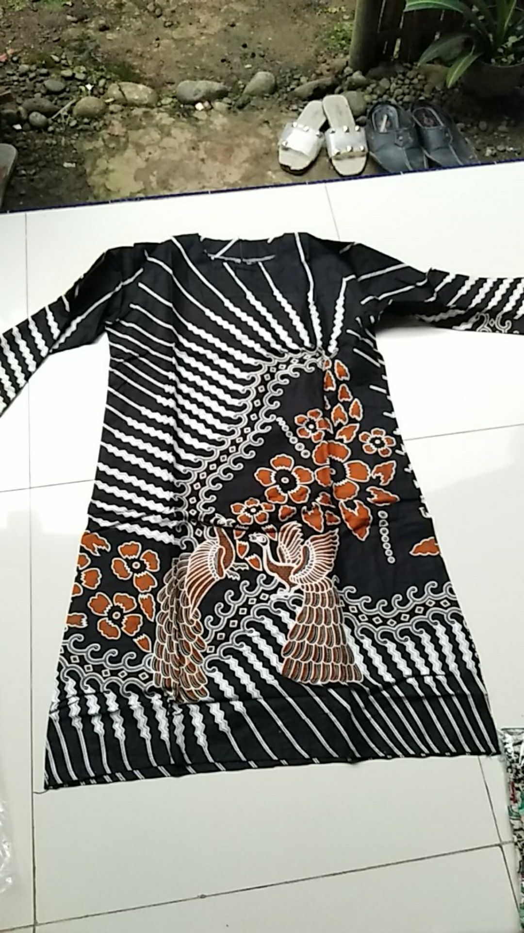 Tunik Batik Wanita M L Xl Xxl Jumbo Tunik Batik Serut