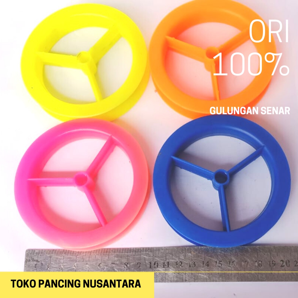 GULUNGAN SENAR UKELAN / RACING SENAR PANCING BAHAN PLASTIK KUAT