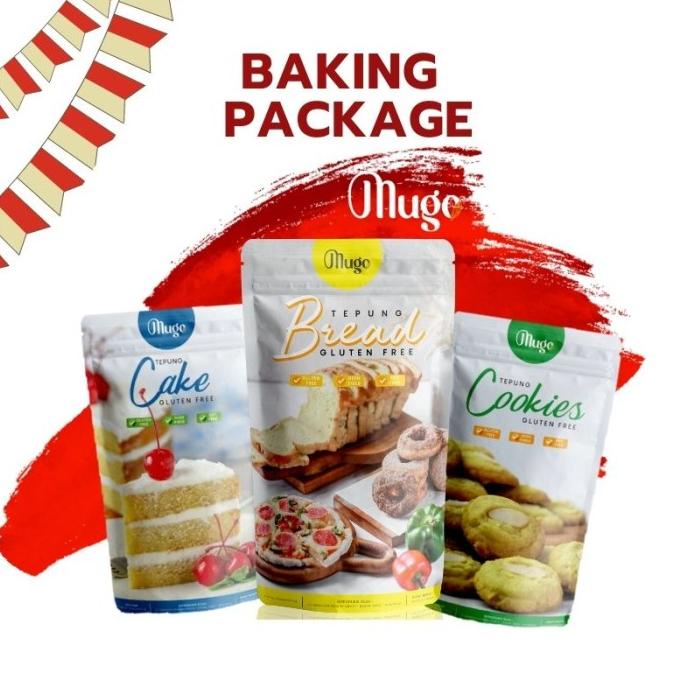

Paket Baking Tepung Gluten Free MUGO (Bread, Cake, Cookies)