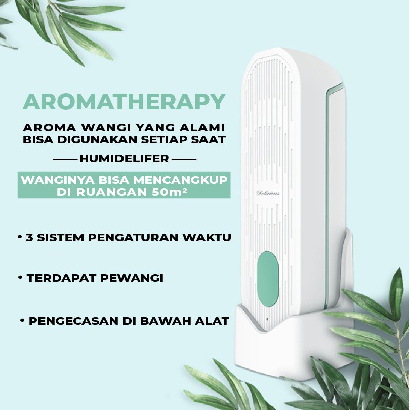 Diffuser Mini Aromaterapi Pewangi Ruangan FREE 1 Botol Essential Oil