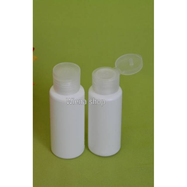 Botol HDPE 60 ml Fliptop