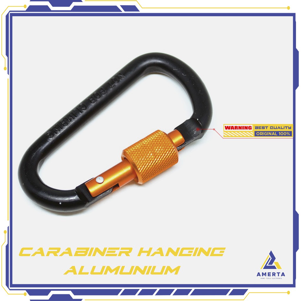 LIXADA Karabiner Aluminium Quickdraw