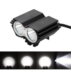 Lampu Tembak Motor LED Super Terang l Variasi Aksesoris Motor Dan Mobil Lampu Owl Super Focus Lampu Tembak Projector Bi Xenon Waterproof Arus DC Lampu Tembak LED 2 X Universal Murah