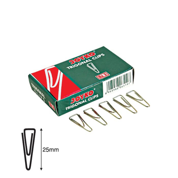 

Paper Clip / Trigonal Clips No.3 (25 mm)