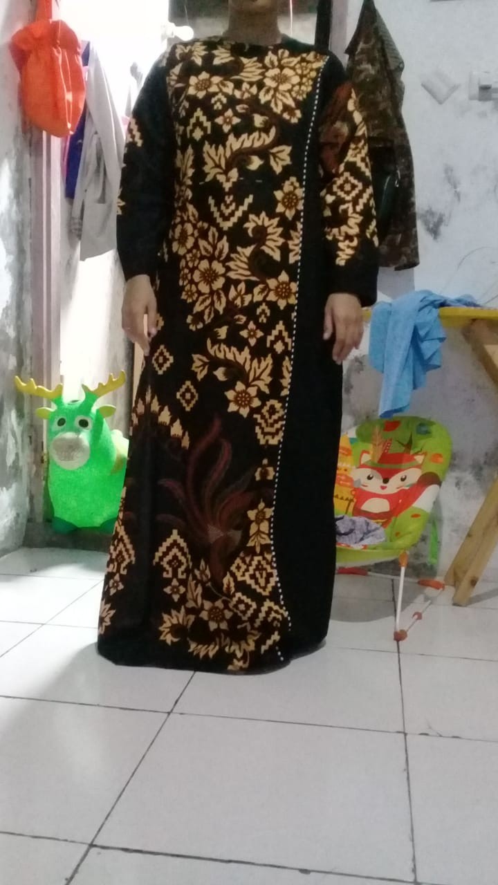 Gamis Batik Manggar, Padi,sekar,cantik,kubis,kipas,daun,kupu,nadine,gendis