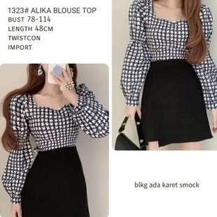 ALIKA BLOUSE TOP IMPORT